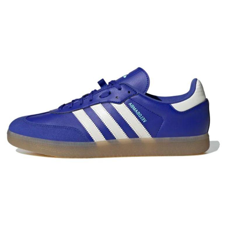 adidas Velosamba Vegan Lucid Blue Gum Unisex Sneakers Off-White Pulse-Mint HQ6709