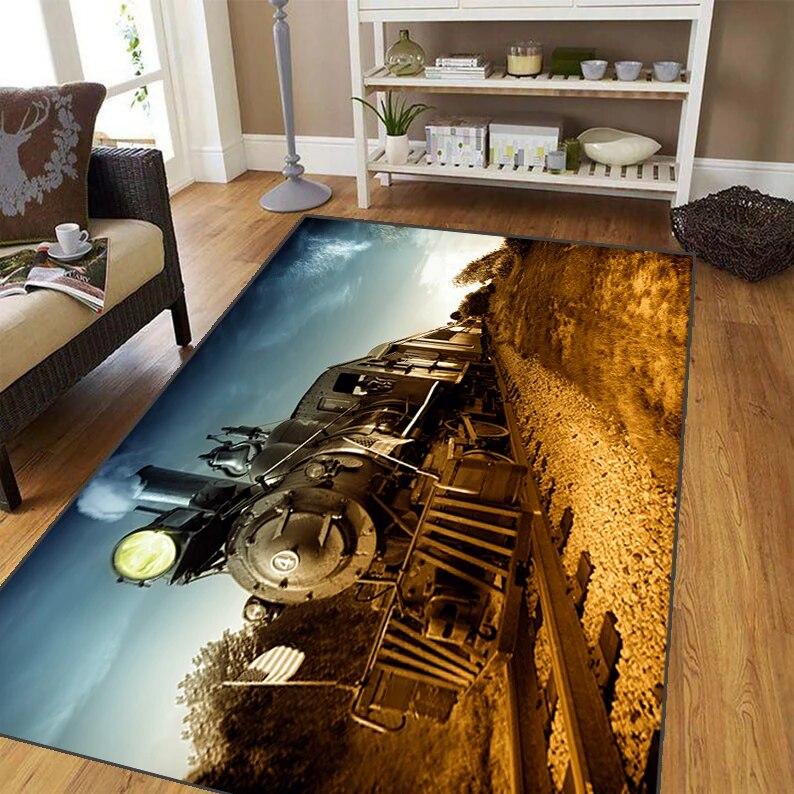 Industry Carpet for Living Room,Soft Flannel Rug for Bedroom ,Anti-Slip  BATHROOM Mat,  Baby Play Mat,large Aircraft Rug