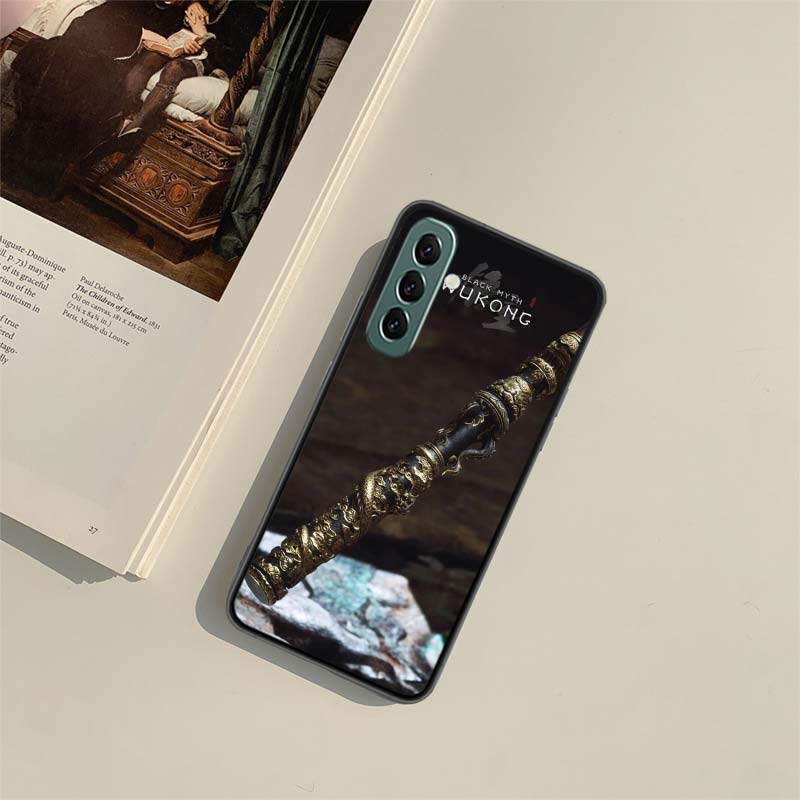 Black Myth Wu Kong Phone Case for Samsung A54 A14 A24 A34 A17 A37 A57 A55 A35 A25 A15 A07 A05S A04S A12 A22 A32 A52S A72 Galaxy
