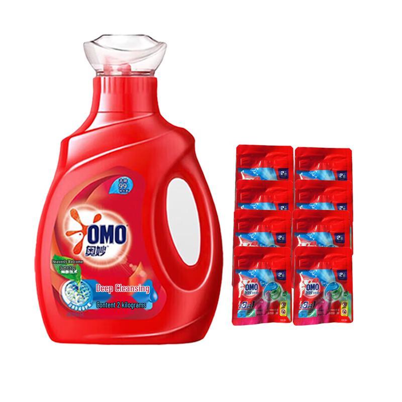 OMO Deep Clean Soft & Gentle Laundry Detergent with Pods