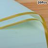 20 Stück Bunte Blumenwickler Goldener Rand DIY Geschenkstrauß Verpackungspapier Blume Wasserdicht Blume Dekoration