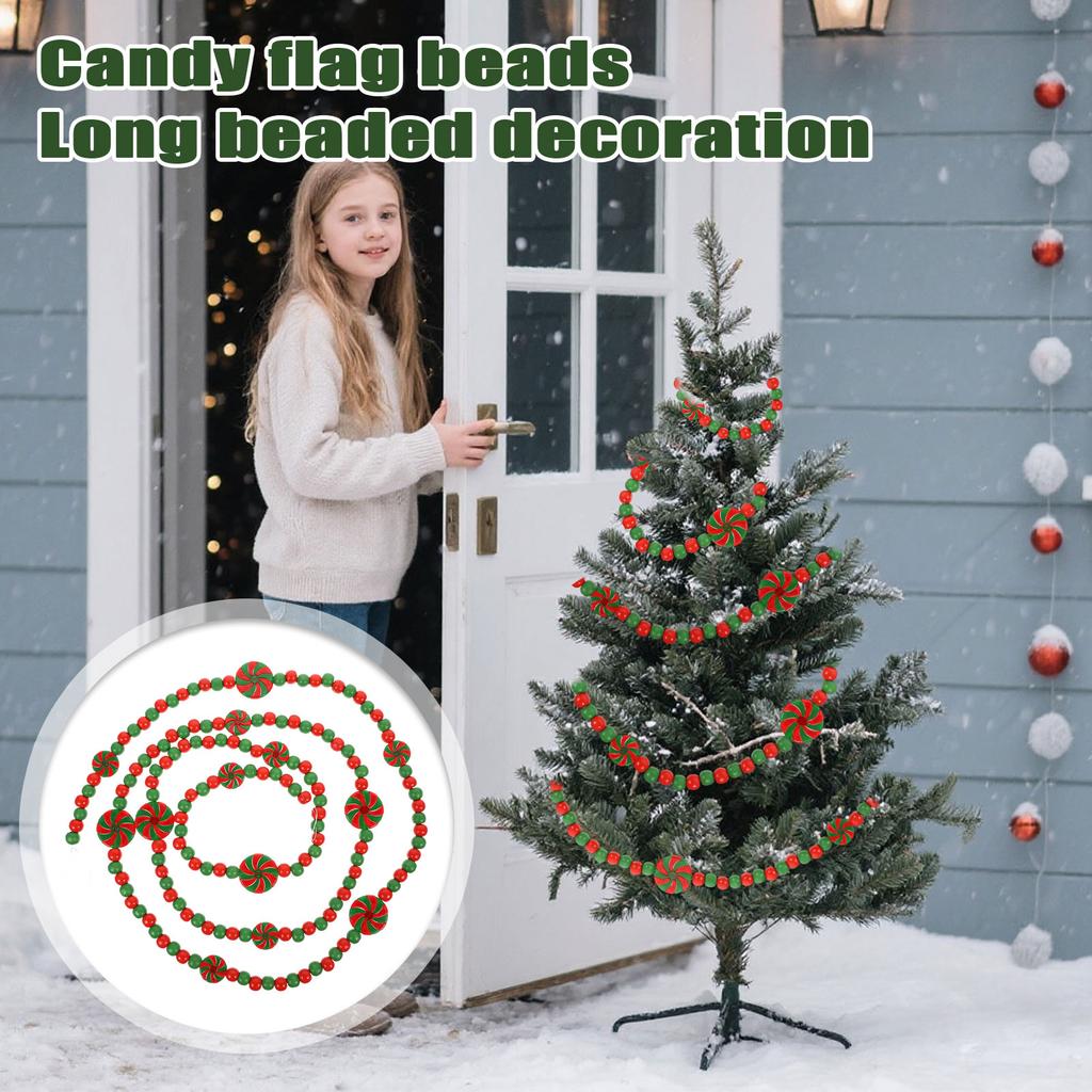 Candy- Banner With Beads Long- Bead Strand