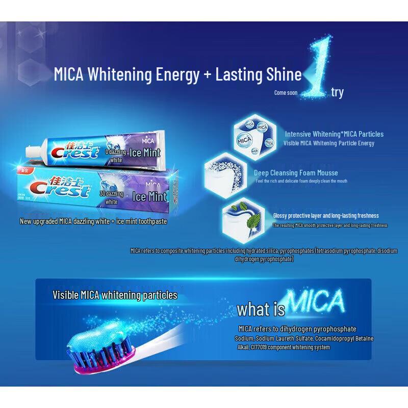 Crest Dual-Color Whitening Toothpaste Bundle