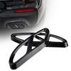 Exhaust Pipe Trim Exhaust Trims 1 Pair Exhaust Muffler Tail Pipe Cover Trims for  GLC C E Class C207  14-17