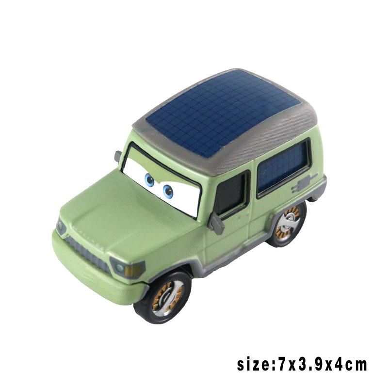 1:55 Disney Pixar Cars Finn McMissile Litchi Miles Axeirod Flo Sheriff Sarge Guido Luigi Alloy Toy Car Model Children's Toys