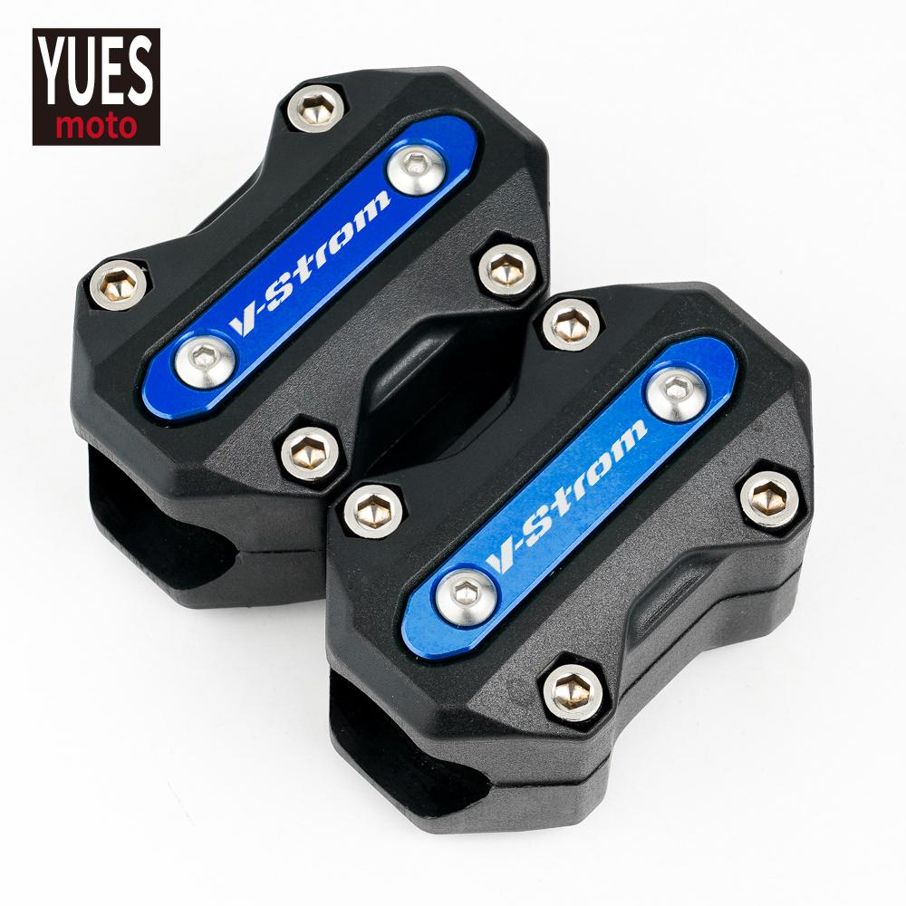 For SUZUK V-Strom DL 250 650 DL650 XT 1000 Motorcycle Accessories High Quality Engine Guard Bumper Protection Decorative Block