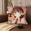 1Pc Anime Yumeiro Patissiere Pillow Case Fashion Square Pillowcase Bedroom Sofa Room Ins Decoration Leisure