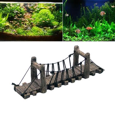 Harz-Schloss-Aquarien-Schloss-Dekoration-Aquarium-Aquarium-Turm