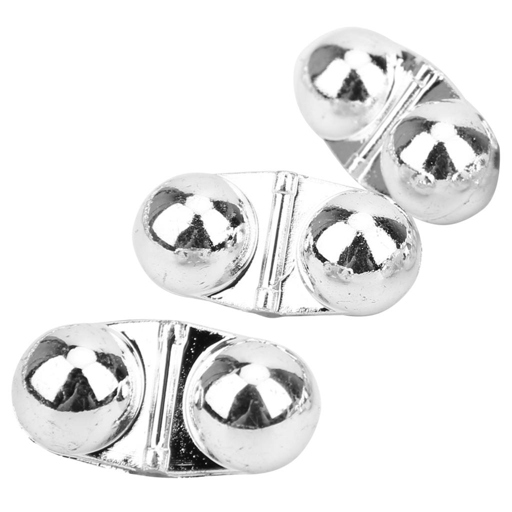 40Pcs Portable ABS Double Rattle Sea Fishing Attractor Bell Beads Accessory for Luring Fish