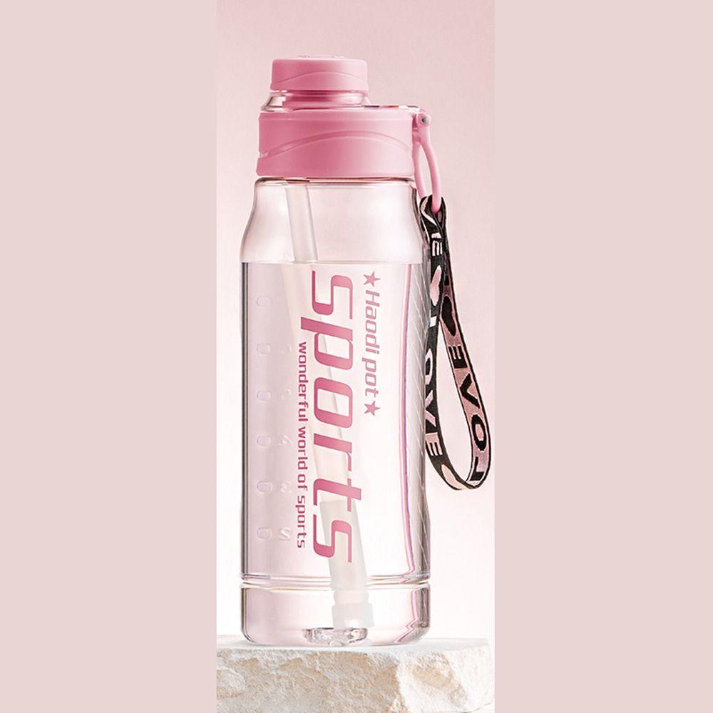 

1L 1.8L 2.8L Water Cup with Straw Large Capacity Fitness Drinking Bottle Running 1l-style 3