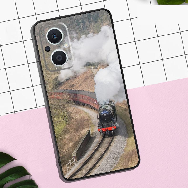 Train Railway Travel Case For OPPO Reno 7 8 10 11 12 13 Pro 13F 12F 11F 8T OPPO Find X8 Pro X6 X3 X5 Lite Cover
