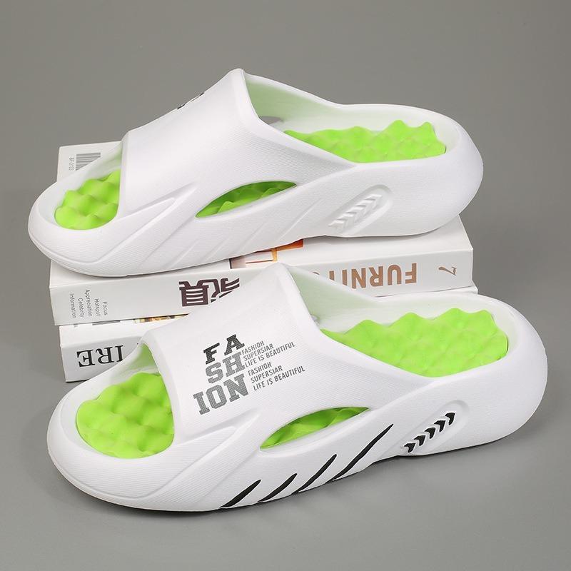 Fashion Thick Sole Slippers for Men Women Non-Slip Soft Indoor Outdoor Casual Sandals Comfortable Breathable Beach Shoes