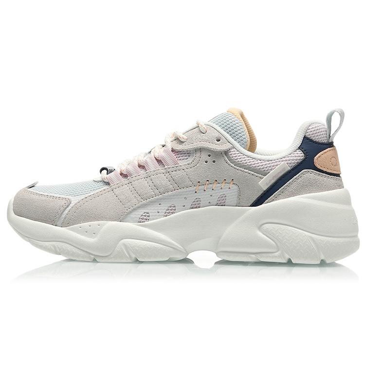 (WMNS) Li-Ning Moonchaser Grey White Women s AGLQ248-3 EU 36⅓