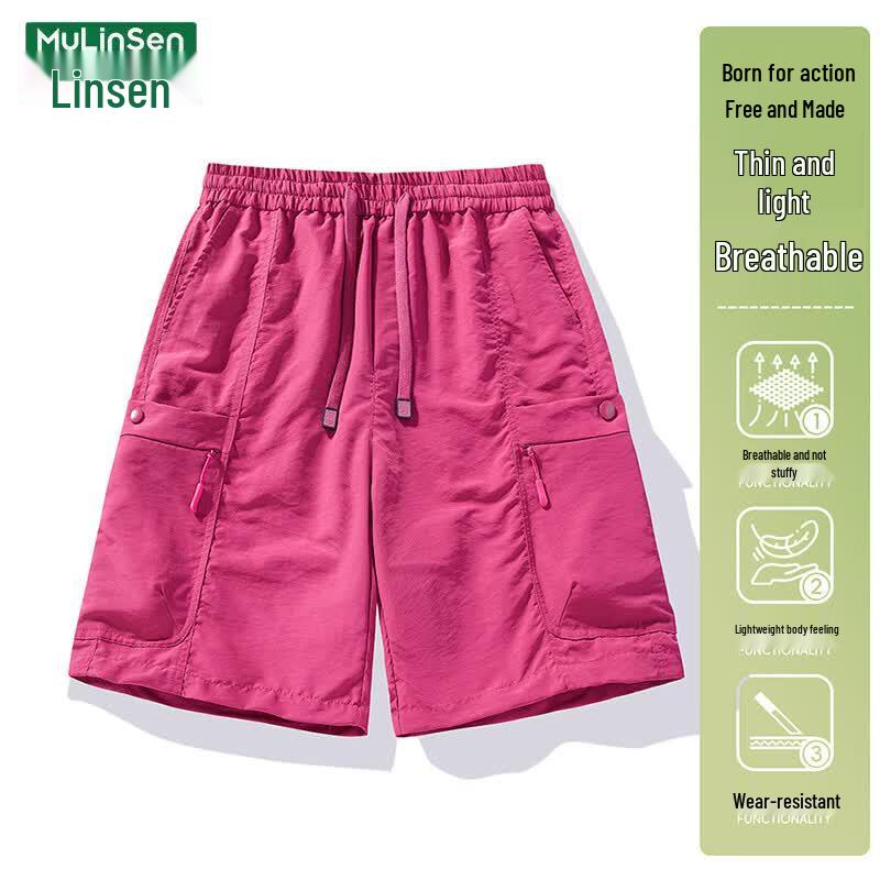 MULINSEN Unisex Quick-Dry Casual Cargo Shorts 2XL