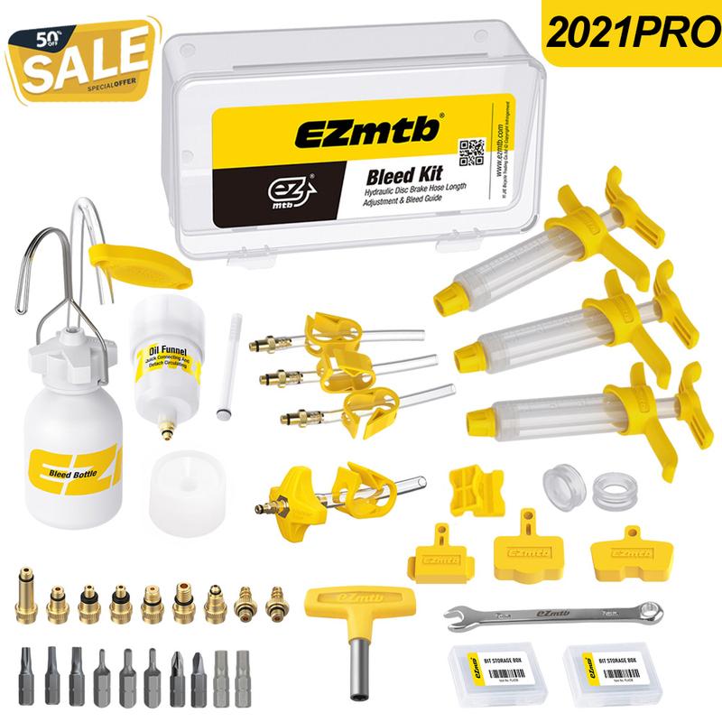 Ezmtb MTB Fahrrad Hydraulische Bremse Entlüftungskit, Für SHIMANO SRAM Avid MAGURA Serie Hydraulische Scheibenbremse Fahrrad Reparaturwerkzeug