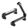 Ski & Snowboard Roof Rack, Carry Up To 4 Pairs of Skis or 2 Snowboards, 2 PCS Aluminum Universal Car Roof Rack Top Holder with Lock & Rubber Padding,