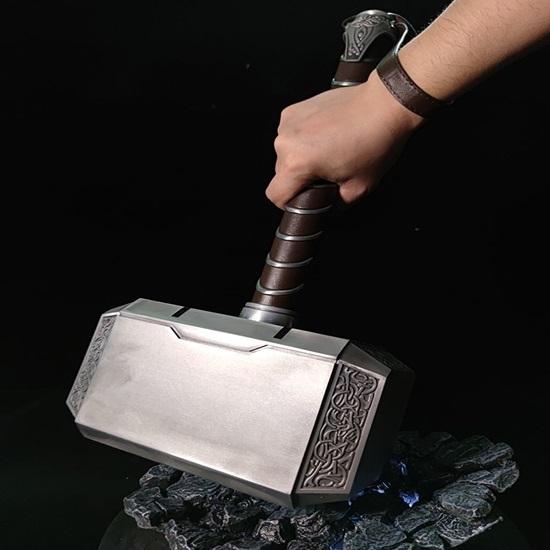 Hammer Mjolnir Scale Movie Prop Replica, Hammer Stormbreaker Cosplay Mjolnir Hammer Gifts