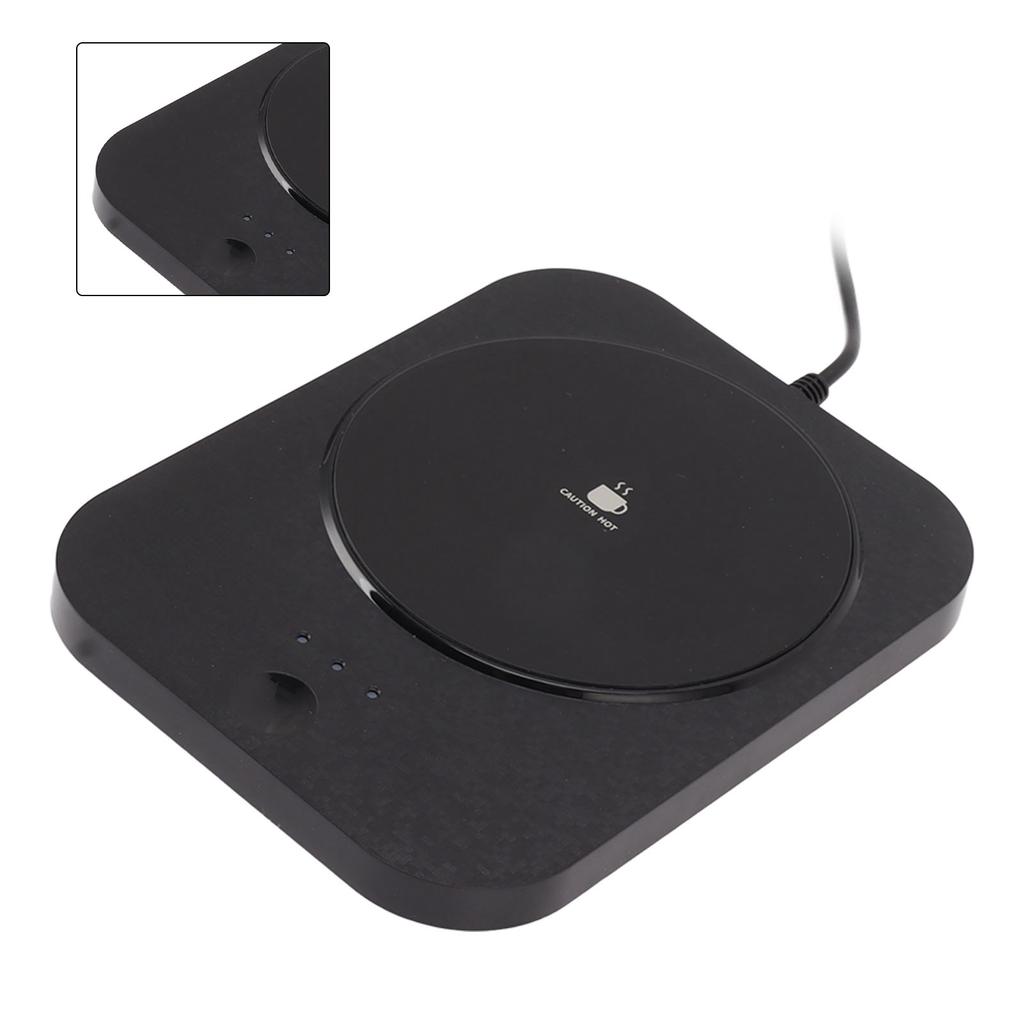 Tassenwärmer 3 Stufen Elektrischer Tassenwärmer Automatische Abschaltung Schnelles Aufheizen USB Milch Kaffee Getränkewärmer