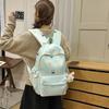 Cartoon Print Student Bag Large Capacity Travel Backpack Women's Backpack