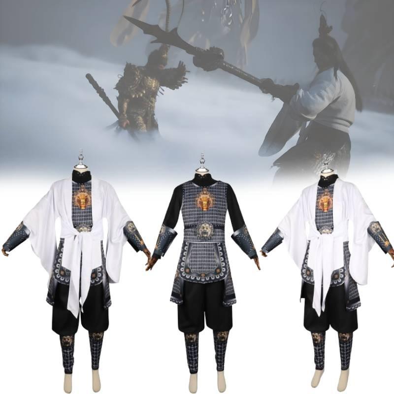 Wukong Myth Black Cosplay Costume Games Character Role Play Halloween Party