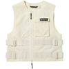 Timberland Raeburn Solid Color Detachable Pocket Round Neck Zipper Vest Unisex Vests A5ZU1-CR3