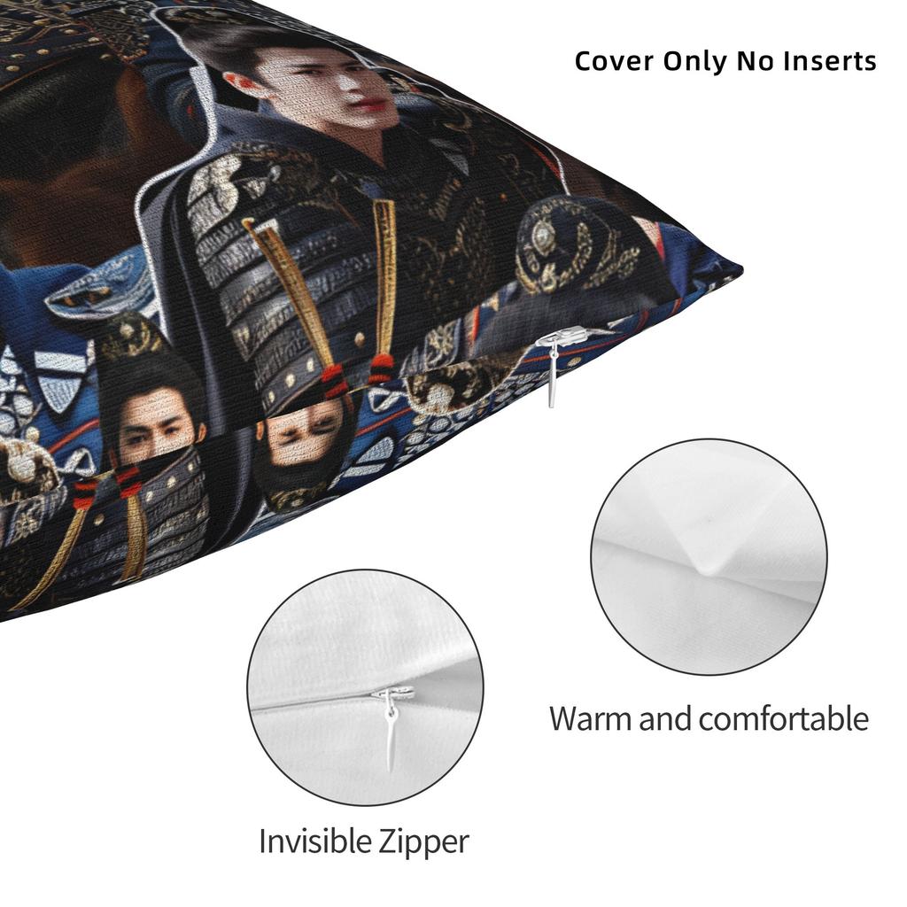 Tv Series Pursuit Of Jade Xie Zheng Zhang Linghe Pillow Case Pillow Cover For Sofa Car Home Decor Retro Trendy Cushion Cover