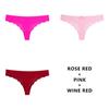 3PCS/Lot Seamless Panty Set Underwear T-back Female Comfort Intimates Fashion Ladies Low-Rise Briefs Panties Women Sexy Lingerie