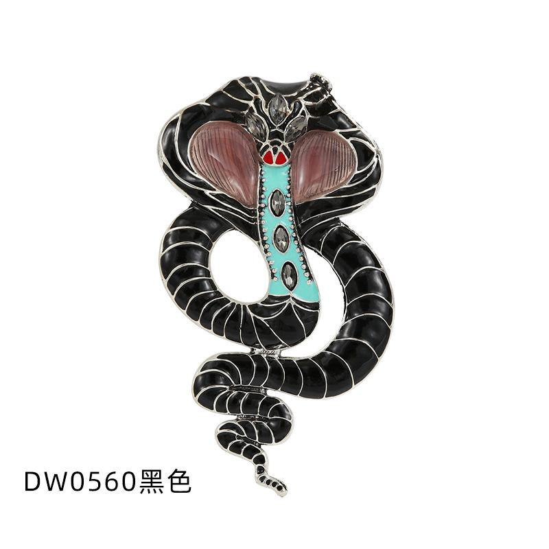 Snake Zodiac Brooch Jewelry Suit Coat Pin Alloy Jewelry High-End Niche Suit Accessories Corsage