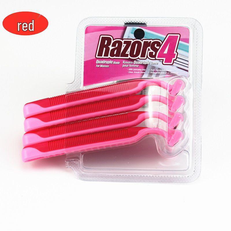 

Men s & Women s Manual Shaving Razor for Legs & Armpits красный