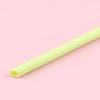 6 Stück wiederverwendbare Silikon-Strohhalme in Lebensmittelqualität, gerade, gebogen, mehrfarbig, Trinkhalm für Kinderpartys, Barzubehör