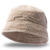 Short Brim Soft Cotton Bucket Hat Summer Sun Hats Fisherman Cap for Women Men Unisex Vintage Casual Hats GZW