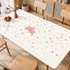 Wash-Free Oil-Proof Leather Table Mat - Luxurious Waterproof Protection for Coffee Tables