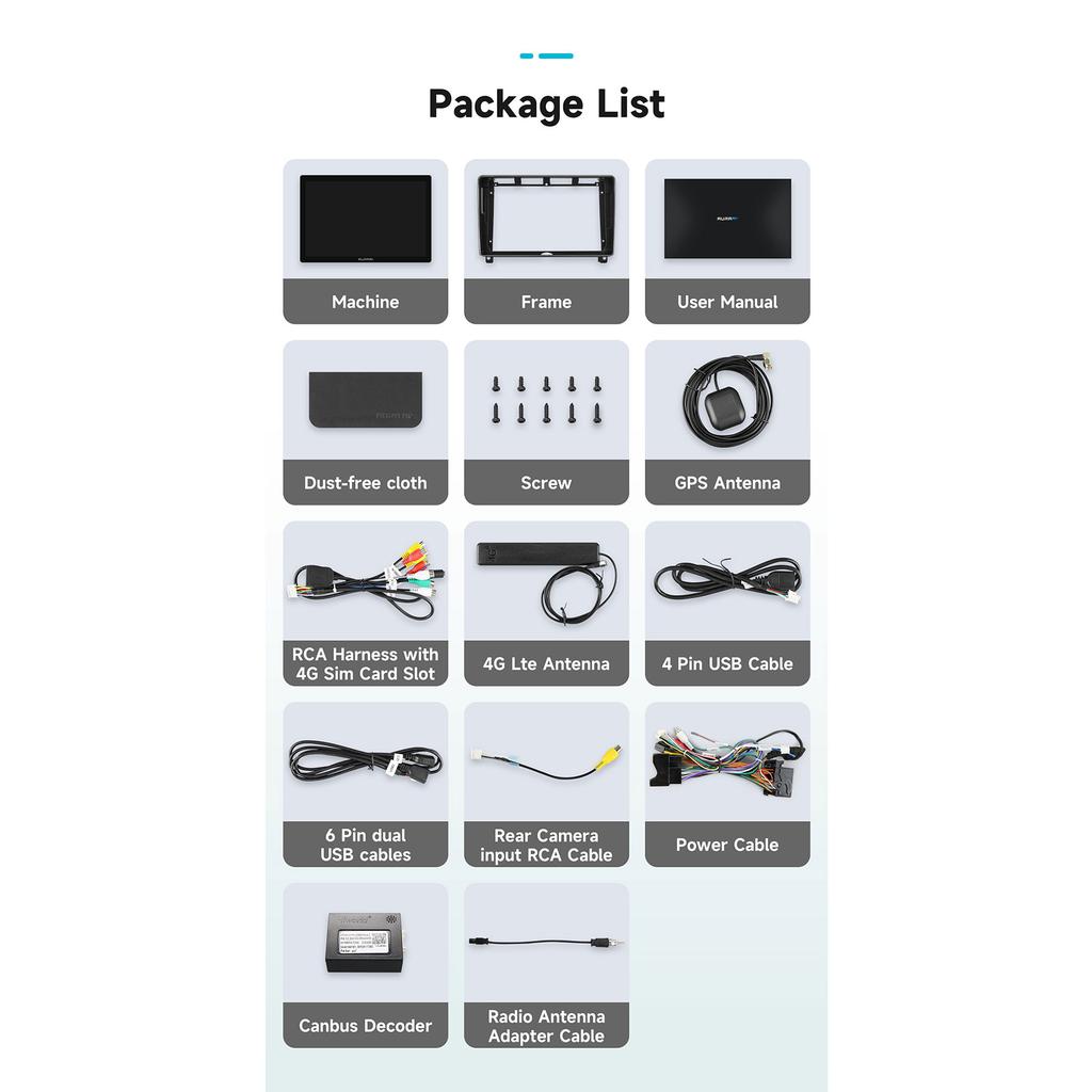 OSSURET 360Camera Carplay Android Car Radio For Peugeut 407 1 2004 - 2011 Car Infotainment Multimedia Player GPS Auto Stereo RDS Intelligent Screen