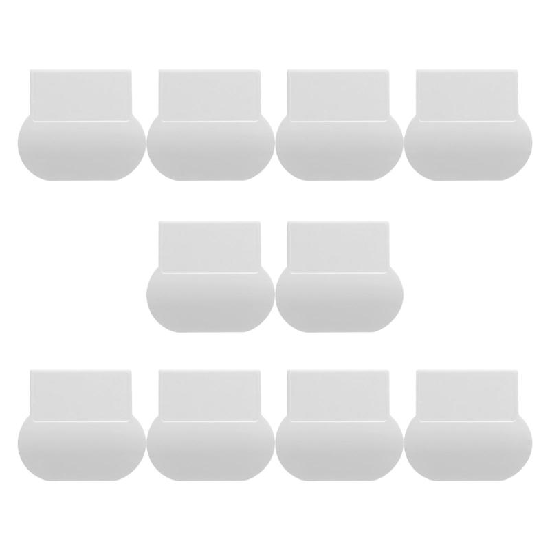 

Pack of 10 Multipurpose Toilet Cover Lifters Handles Oval Designs Avoid Touching Public Toilet Seats Clean Tool белый