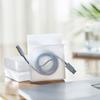 5 Pieces Portable Cable Organizers Box Retractable Cord Management Winder Case Phone Holder for Office Home or Travel