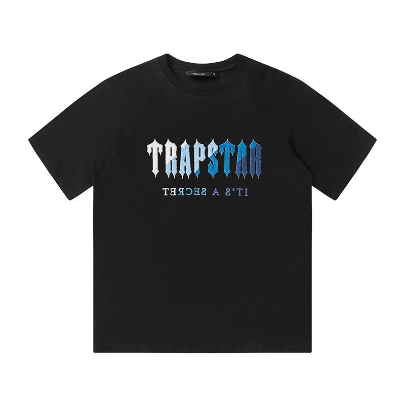 732 Trapstar London 2025 Nuovo set di pantaloncini casual con scollo rotondo e t-shirt oversize con asciugamano ricamato M