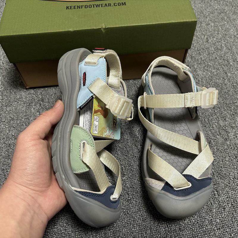 

Летние пляжные спортивные сандалии Keen износостойкие нескользящие для мужчин и женщин идеально подходят для походов и ходьбы по воде 39