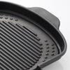 KAZARIKO IH Grill Pan for Samgyeopsal, Korean BBQ, and Direct Fire Grilling, 38cm Diameter X 32.5cm, Large Size