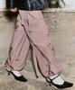 Seupakeullingpiseu Pink Cargo Jogger Pants