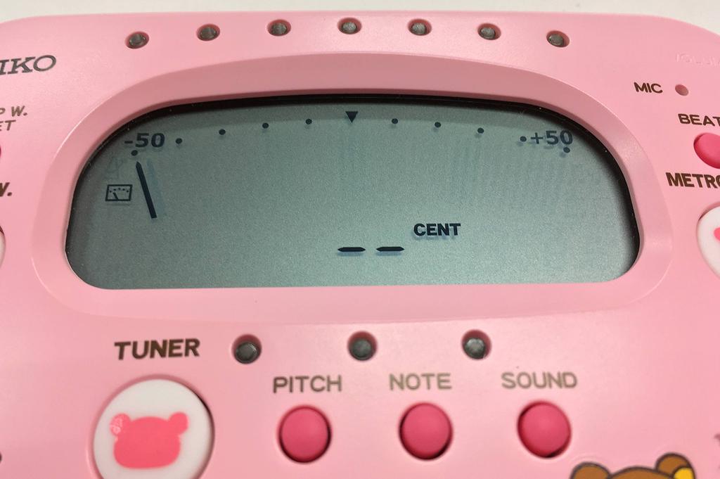 SEIKO and Stopwatch Rilakkuma Cherry Pink STH100RKC Metronome, Tuner,