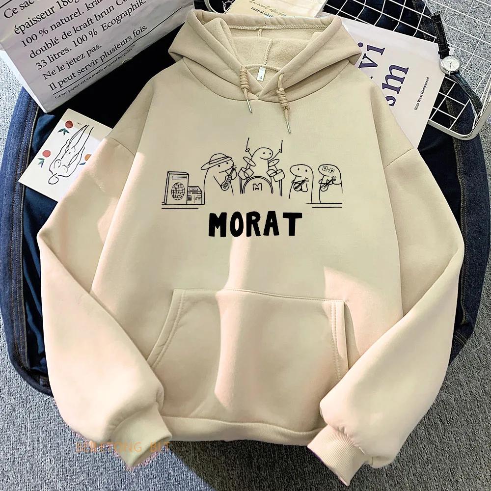 Morat Music Group Hoodie Graphic Printing Comfortable Sweatshirt Funko Pop Punk Clothing Sudaderas Fleece Punk Pullovers