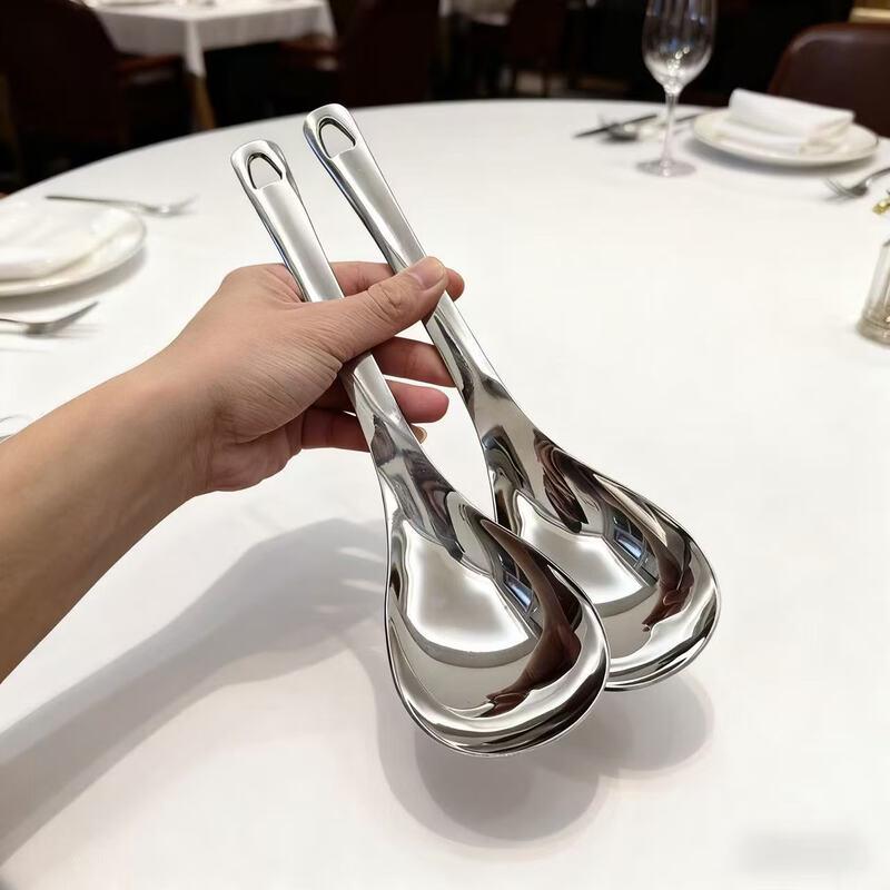 ZISIZ 316 Stainless Steel Soup Spoons