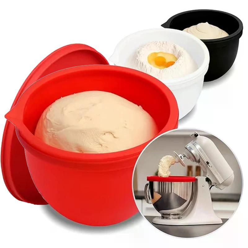 Fodere in Silicone per Ciotola di Planetaria, Fodere in Silicone per Planetarie da Cucina con Testa Inclinabile da 5 Qt – Accessori e Attacchi per Planetaria da Cucina