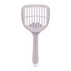 Cat Litter Shovel Simple Fashionable Rounded Arc Edge Cat Poop Scoop with Ergonomic Handle