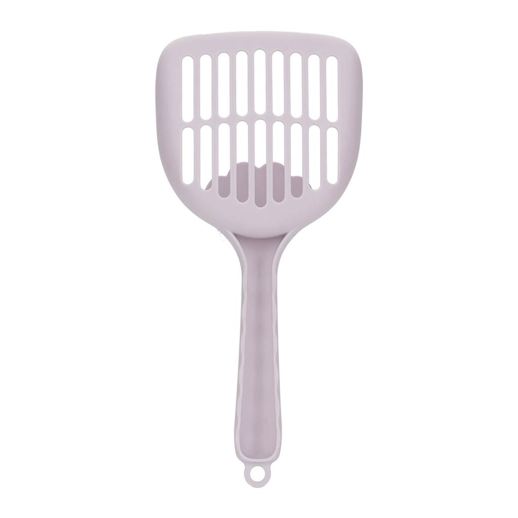 Cat Litter Shovel Simple Fashionable Rounded Arc Edge Cat Poop Scoop with Ergonomic Handle