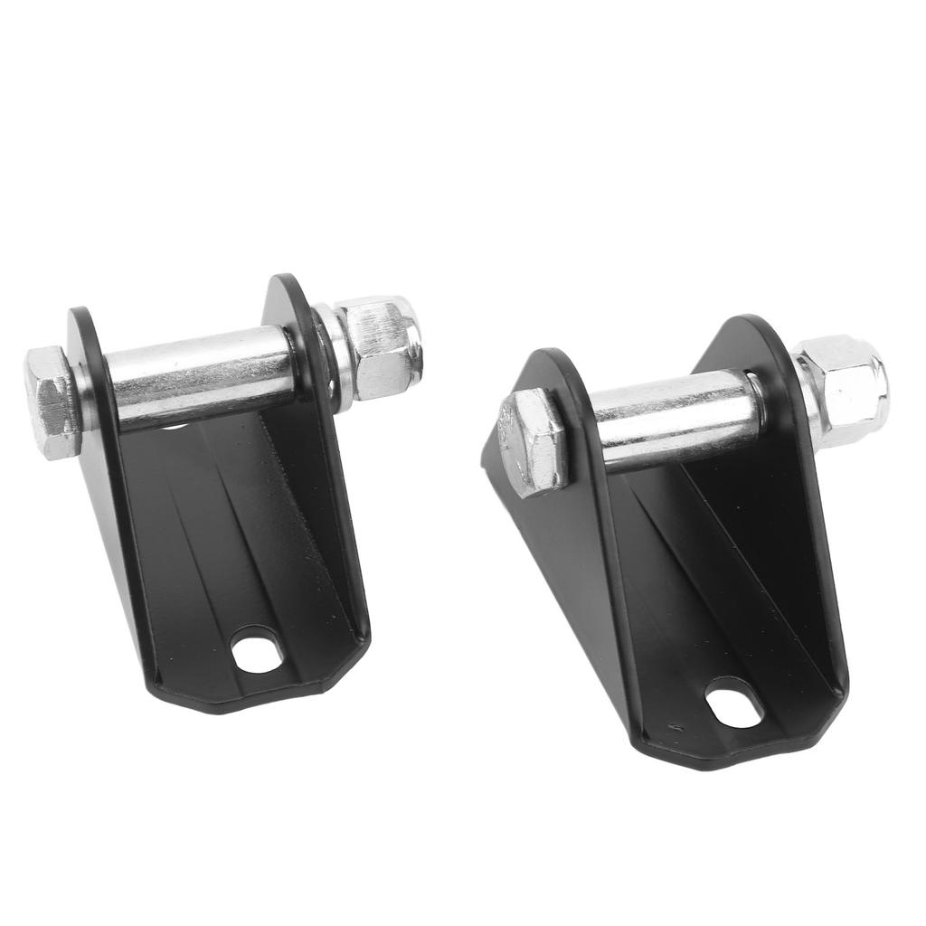 2PCS Rear Upper Shock Bar Pin Eliminators Kit High Strength Iron Noise Reduction for Unlimited LJ Cherokee XJ