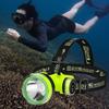 Magnetic Switch Head Mounted Mining Lamp Portable Underwater Headlight Diving Headlamp  Outdoor