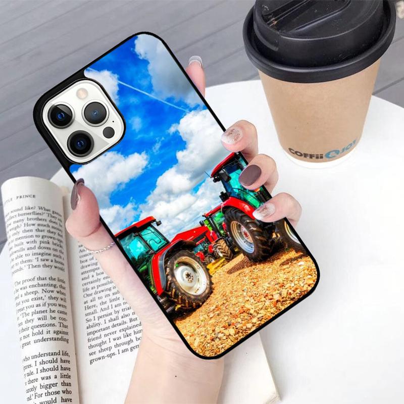 Farm Tractor Mobile Phone Cases Cover For iPhone 17 Air 16 15 14 12 13 11 Pro MAX Apple Plus Coque