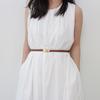 Women Dress Belt Imitation Leather Versatile Solid Color Design Waistband Dresses Shirts Tops Waist Belt Clothing Accessory