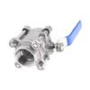 Laiyu Manual Threaded Three-Piece Ball Valve